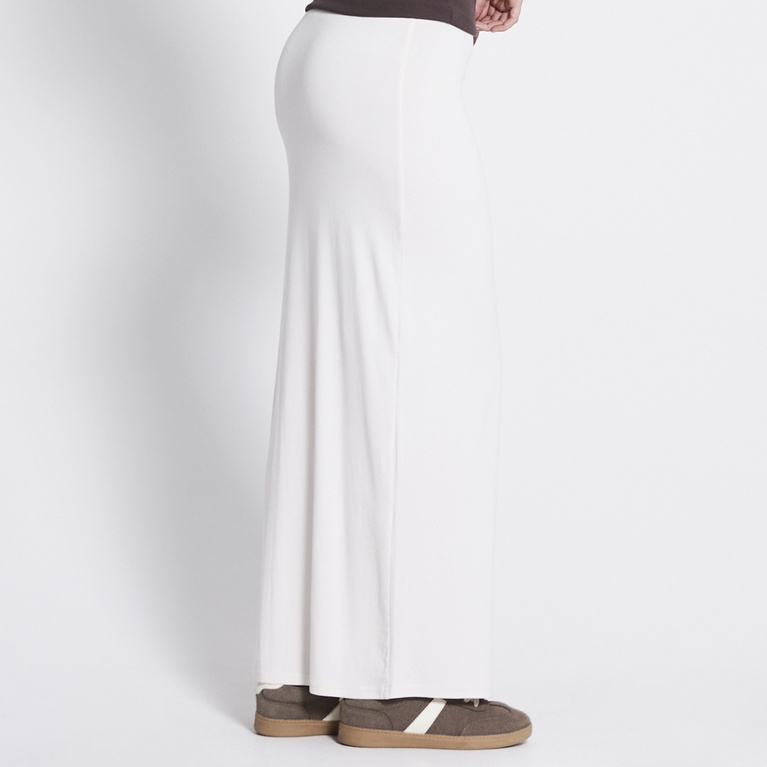 Soft feel skirt "Ellen" Ivory